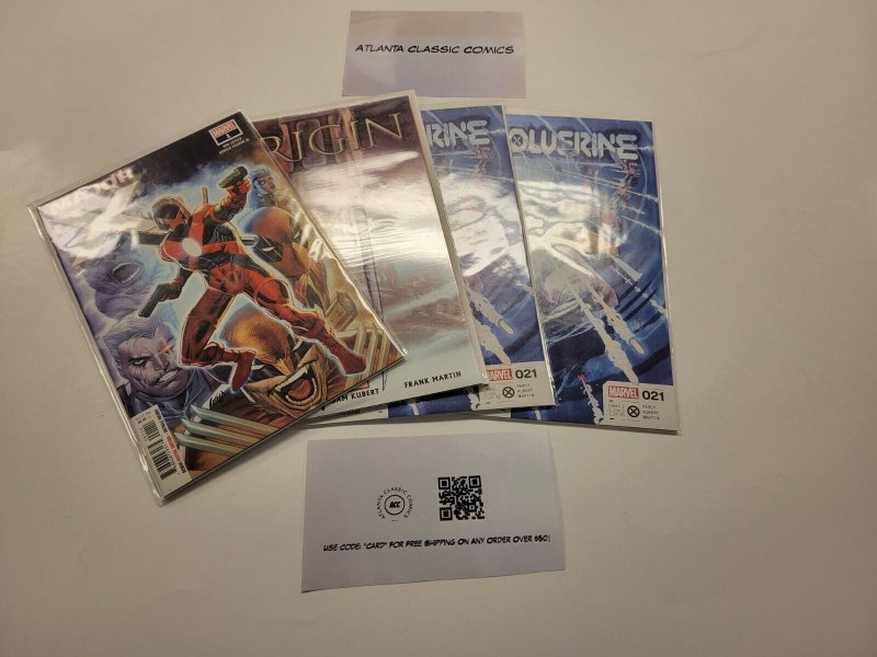 4 Marvel Comics #1 X Major + #1 Origin II + Wolverine 21 21 16 SM4