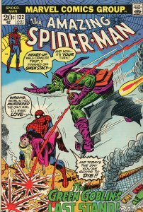 The Amazing Spider-Man #122 (1973) Death of Green Goblin Comic Book FN+ 6.5