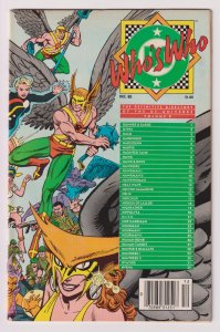 DC Comics! Who's Who! December 1985! 