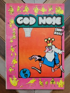 God Nose #1 2nd Print (1969) Underground Comic Jack Jackson Jaxon Rip Off Press