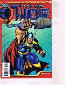 Lot Of 2 Marvel Comic Book Call Him Thor #1 and Ultimate Six #1 AB7