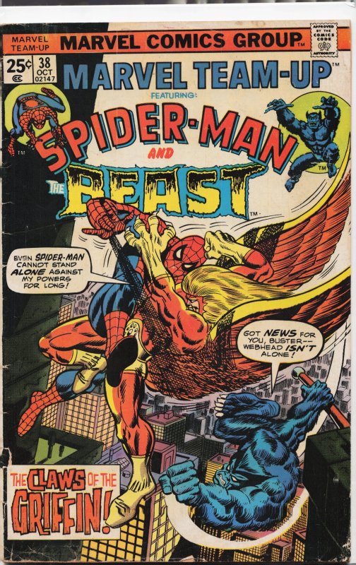 Marvel Team-Up #38 (1975) Beast