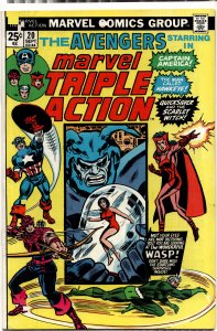 Marvel Triple Action #20 (1974) The Avengers