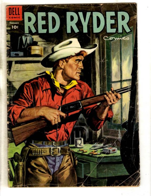 Red Ryder Comics # 139 VG- Dell Golden Age Comic Book Western Cowboy Harman JL11