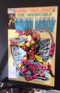 Iron Man #168  (1983) Machine Man vs. Iron Man! High-grade key! VF/NM Wow