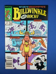 BULLWINKLE AND ROCKY 7 NM 1988 MARVEL