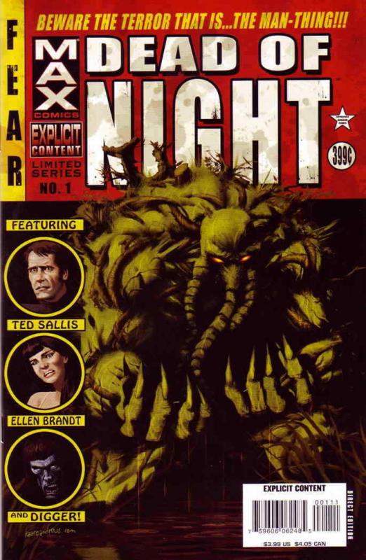 Dead of Night Featuring Man-Thing #1 VF/NM; Marvel | save on shipping - details