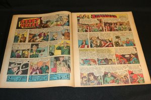 1949 Sunday Mirror Weekly Comic Section December 4th (Fine+) Superman vs Merlin
