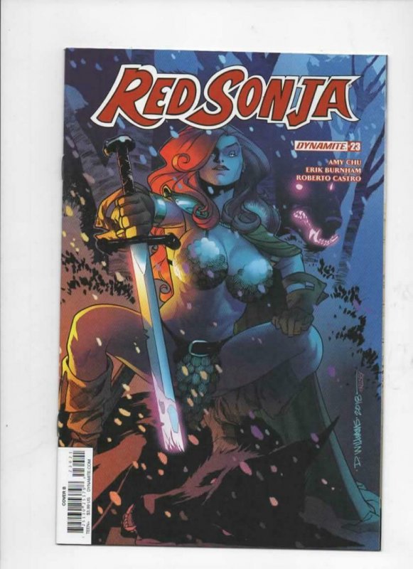 RED SONJA #23 B, VF+, She-Devil, Vol 4, Williams, 2018, more RS in store