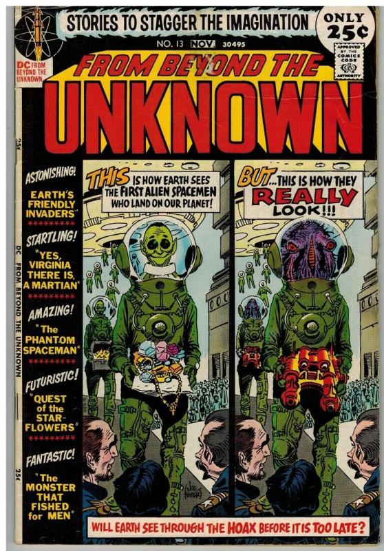 FROM BEYOND THE UNKNOWN 13 VG Nov. 1971