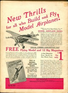 AIR TRAILS 07/1937-STREET & SMITH-AVIATION THRILLS-PULP-BILL BARNES-vg