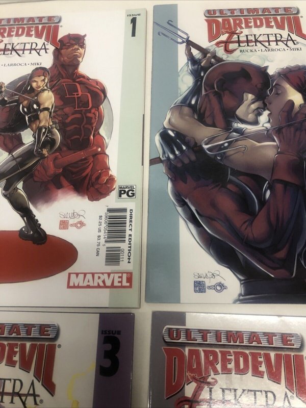 Ultimate Daredevil Elektra (2003) Set Issues # 1-4 Greg Rucka • Salvador Larroca