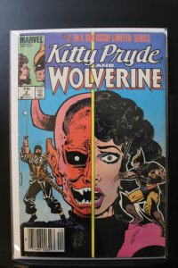 Kitty Pryde and Wolverine #2 Newsstand Edition (1984)