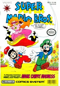 Super Mario Bros. #2 Valiant Comics 1990 VF Nintendo
