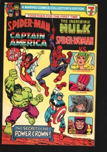 Spider-Man-Captain America-Hulk-Spider-woman #  1981 - Marvel  -FN - Comic Book