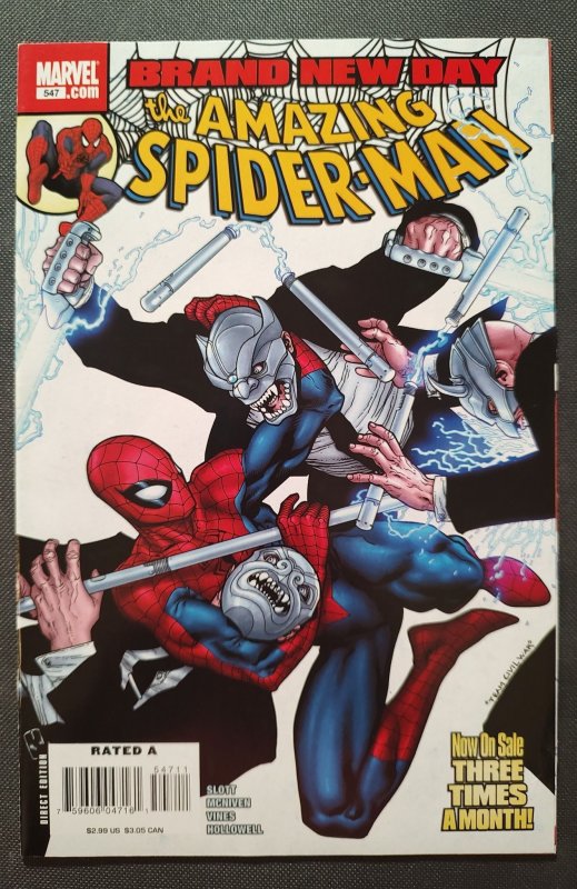 The Amazing Spider-Man #547 (2008) Key