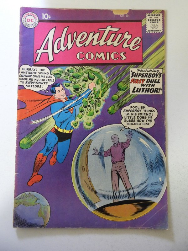 Adventure Comics #271 (1960) GD+ Condition
