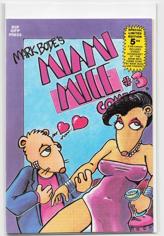 Miami Mice Comic #3 (1986)
