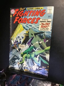 Our Fighting Forces #76 (1963) scuba diving cover! High grade! VF Oregon CERT!