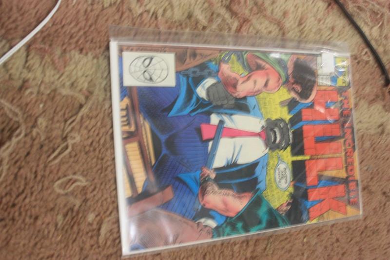 Incredible Hulk comic # 356 1989, Marvel grey hulk MR fixit vegas