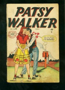 PATSY WALKER #20 1948-GOLF COVER-GEORGIE-CINDY-TIMELY COMICS-good