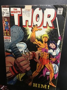 Thor #165 (1969) Affordable grade 1st Adam warlock Key! Gd/VG Wow!