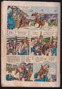 Gene Autry's Champion #16 (1955) Dell Comics Golden-Age Western Poor