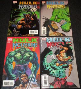 Hulk/ Wolverine: 6 Hours #1-4 (2003) Complete Set