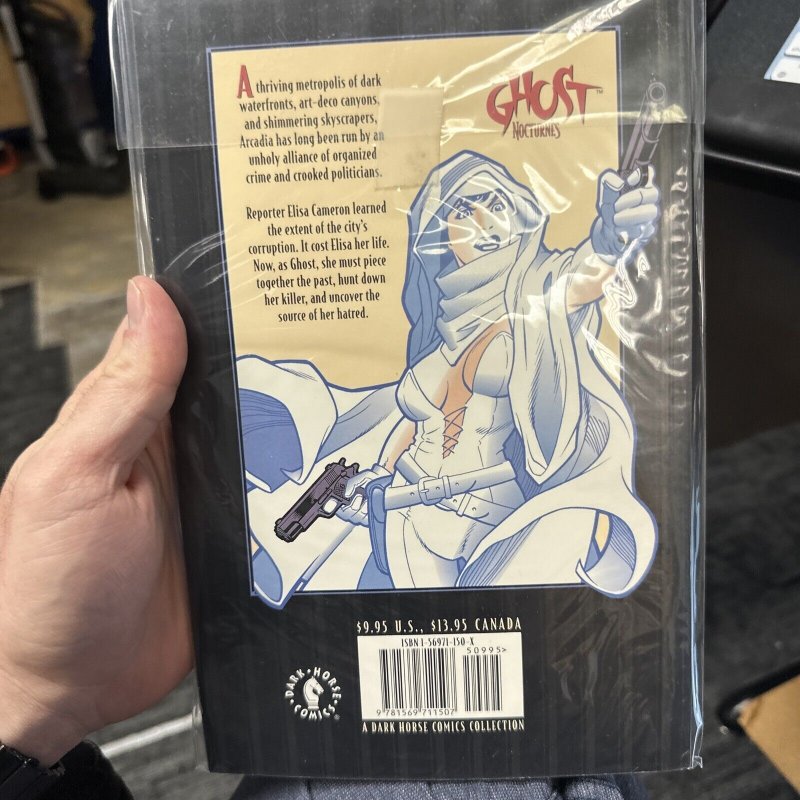 GHOST: NOCTURNES - TPB GRAPHIC NOVEL (1996) DARK HORSE COMICS - ADAM HUGHES