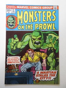 Monsters on the Prowl #21 (1973) FN Condition!