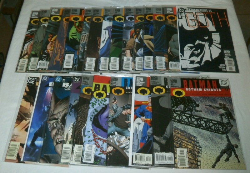 Batman: Gotham Knights #1-74 incomplete Catwoman Joker Bolland comics lot of 46