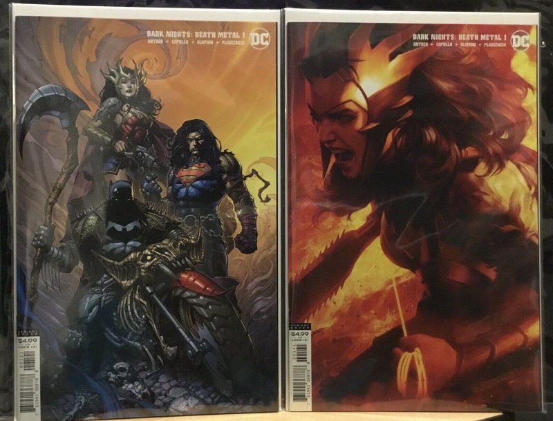 Dark Nights Death Metal #1 Set VFN/NM