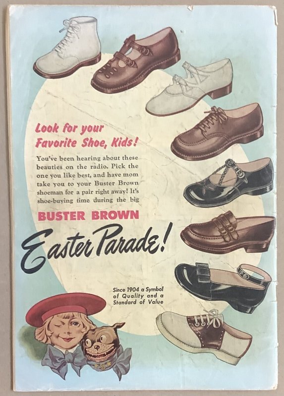 Buster Brown Comics #15 (1949) Lower Grade. Golden Age!