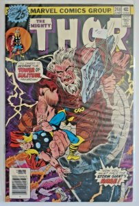 *Thor #242-250 HIGH GRADE! (Graded=$132; 9 books)