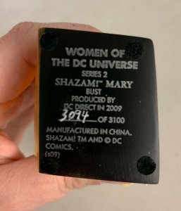 Women of the DC Universe Shazam Mary Bust Limited Edition