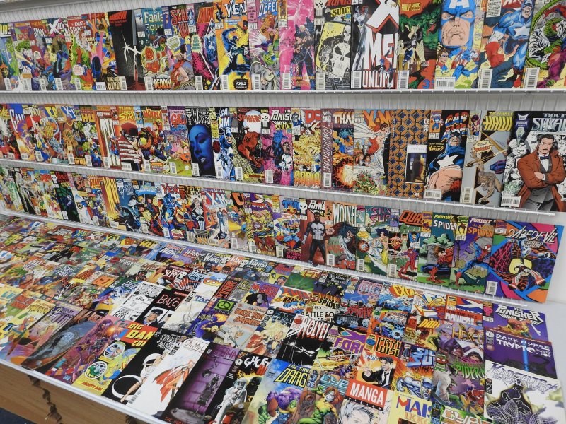 Huge Lot 180+ Comics W/ Spider-Man, X-Men, Wolverine, +More!! Avg VF- Condition!