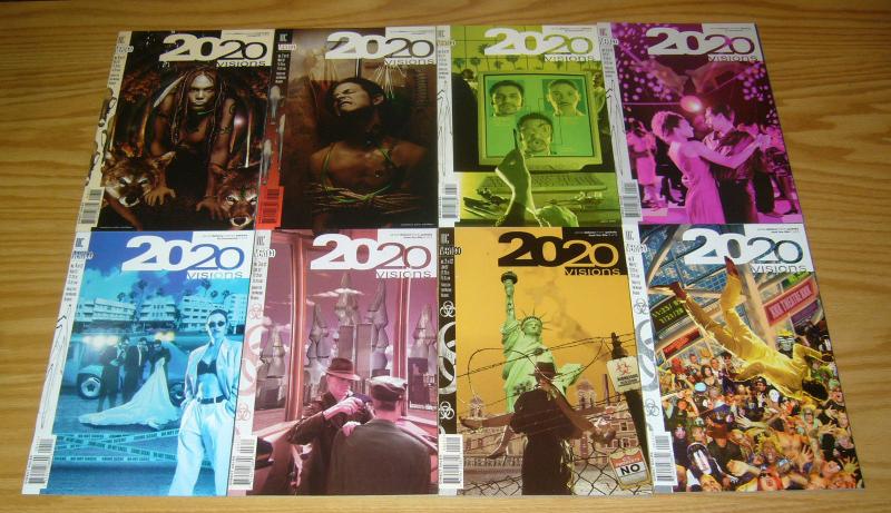 2020 Visions #1-12 VF/NM complete series - vertigo comics - frank quitely set