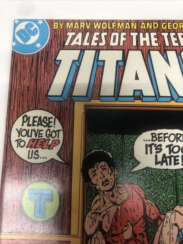 Tales Of The Teen Titans (1984) # 45 (NM) Canadian Price Variant • CPV • Wolfman