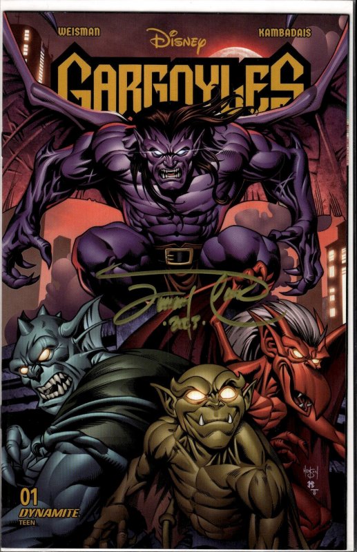 Gargoyles (2022 Dynamite) #1 Altered Reality Variant signed! no COA