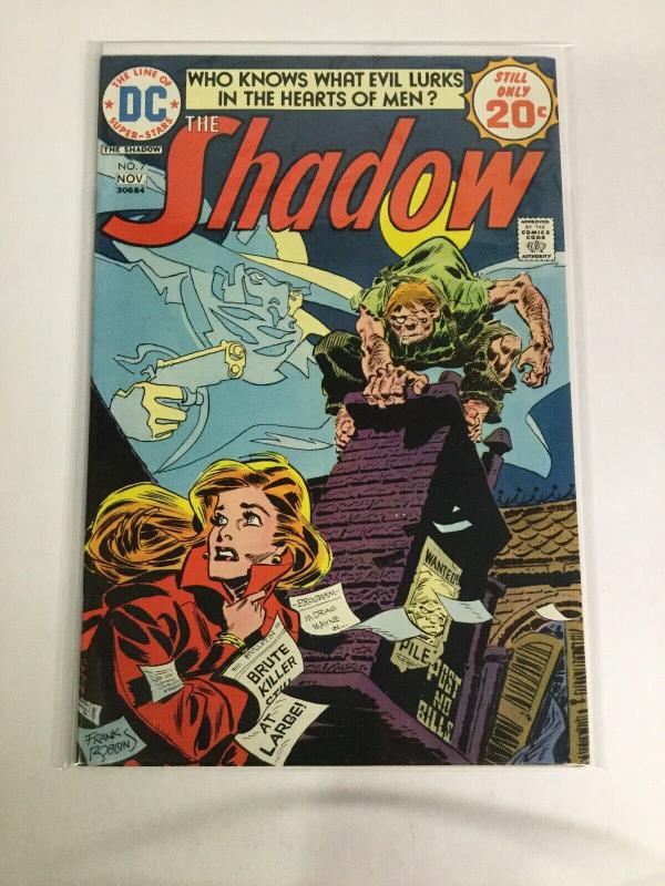 The Shadow 7 Nm Near Mint DC Comics Bronze Age 