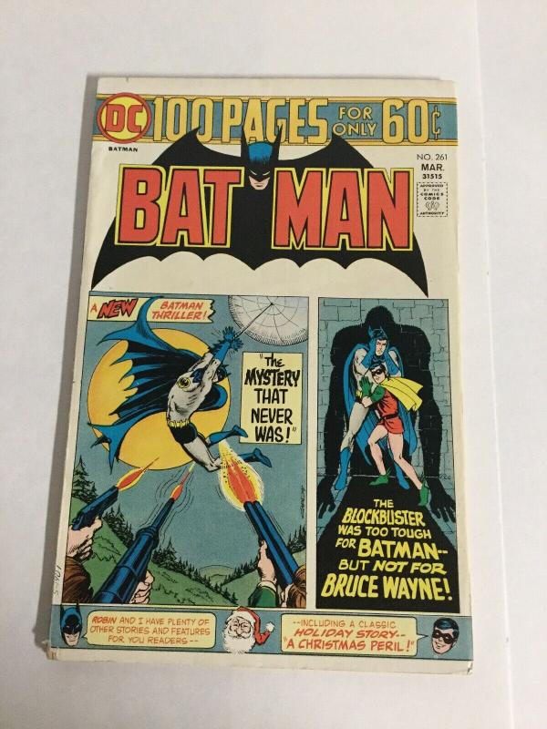 Batman 261 Fn Fine 6.0 DC Comics