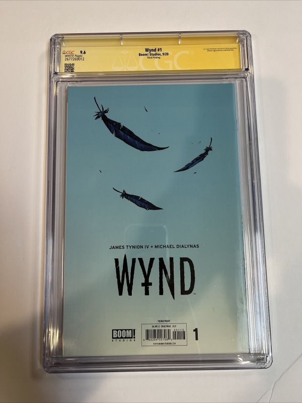 Wynd (2020) # 1 (CGC 9.6 SS)  Rarer 3rd Print | Signed Tyniion IV