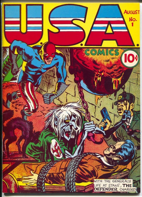 Flashback #3 1970's-Reprints USA Comics #1 from 1941-NM