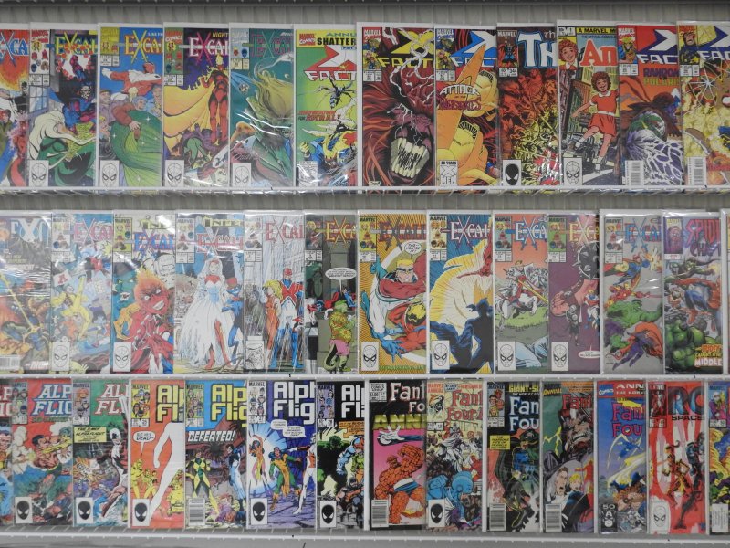 Huge Lot 130+ Comics W/ Sub-Mariner, Fantastic Four, Spidey+ Avg VF- Condition!
