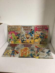 Worlds Finest 101 102 03 106 107 109 Vg- - Fn- Very Good- - Fine- 3.5-5.5