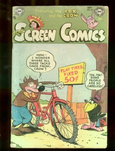REAL SCREEN COMICS #67 1953 DC FOX AND CROW G/VG