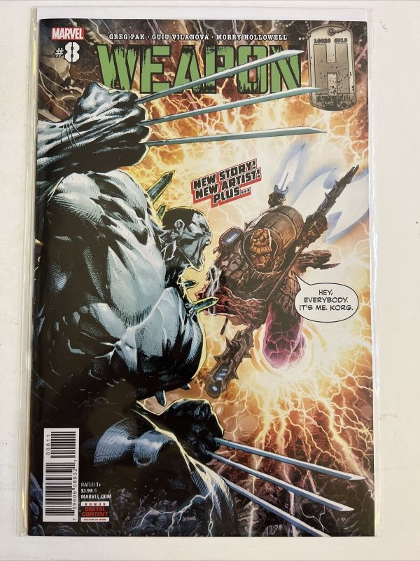 WEAPON H (2018) #2-9 LOT OF 8 HULK WOLVERINE WENDIGO BAGGED BOARDED