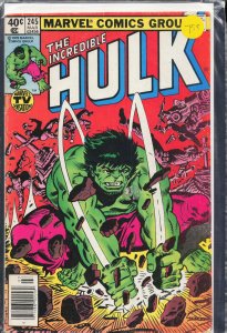 The Incredible Hulk #245 (1980) Hulk