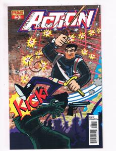 Codename Action # 5 Dynamite Comic Book Variant Cover 1st Print Roberson Art S71