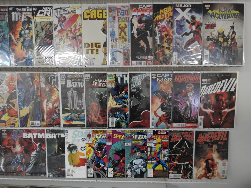 Huge Lot of 140+ Comics W/ Spider-Man, X-Men, Daredevil! Avg. VF Condition!